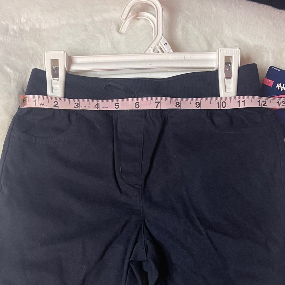 IZOD- Kids/ Girl- Navy Blue Chino Shorts- size 10- NWT - Picture 5 of 7